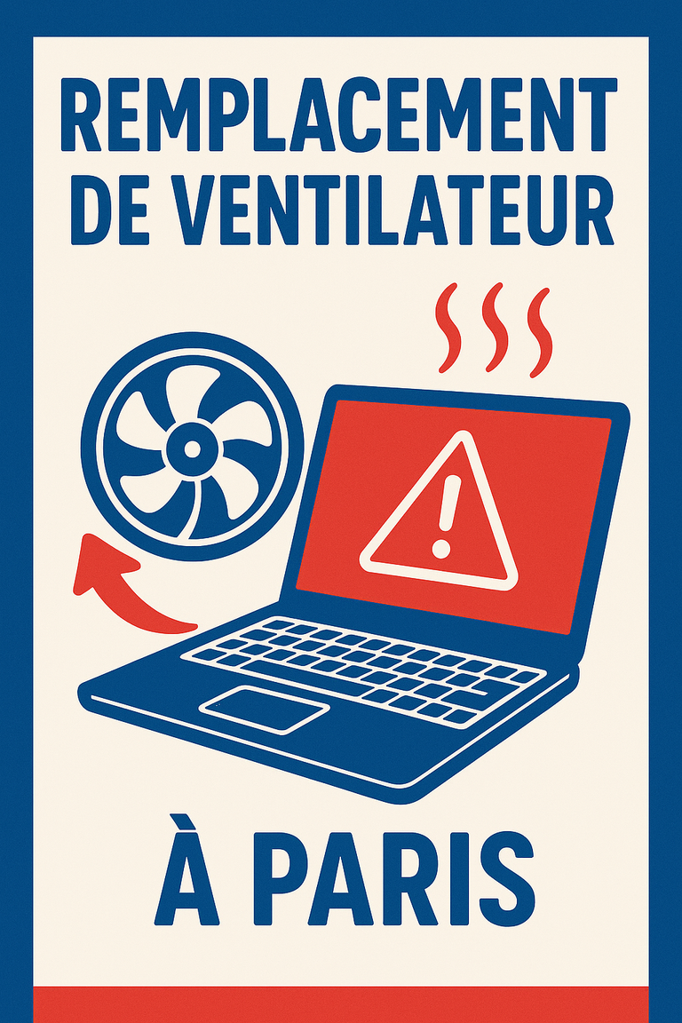 Remplacement de Ventilateur pour Ordinateur Portable hp