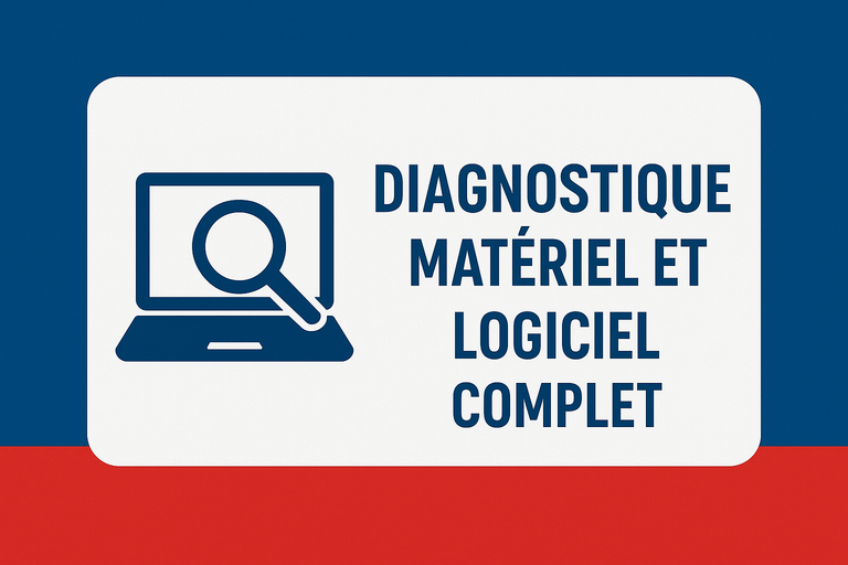 Diagnostique matériel et logiciel complet hp