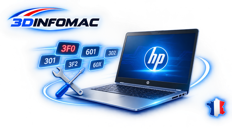 codes d’erreur courants sur les ordinateurs HP