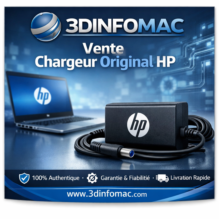 Chargeurs d’Origine pour PC Portables hp