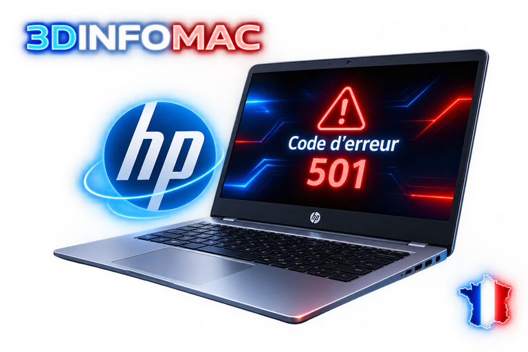 Code d’erreur 501 L'initialisation des graphiques a échoué