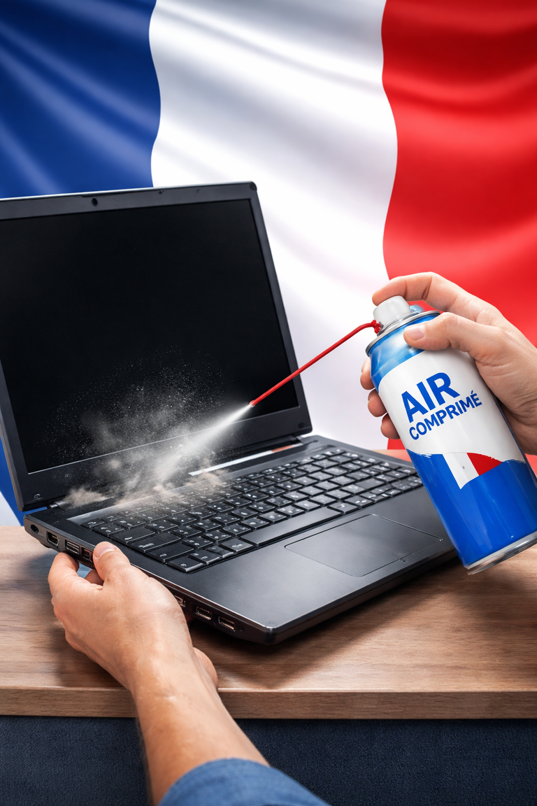 Nettoyage interne d’ordinateur HP à Paris